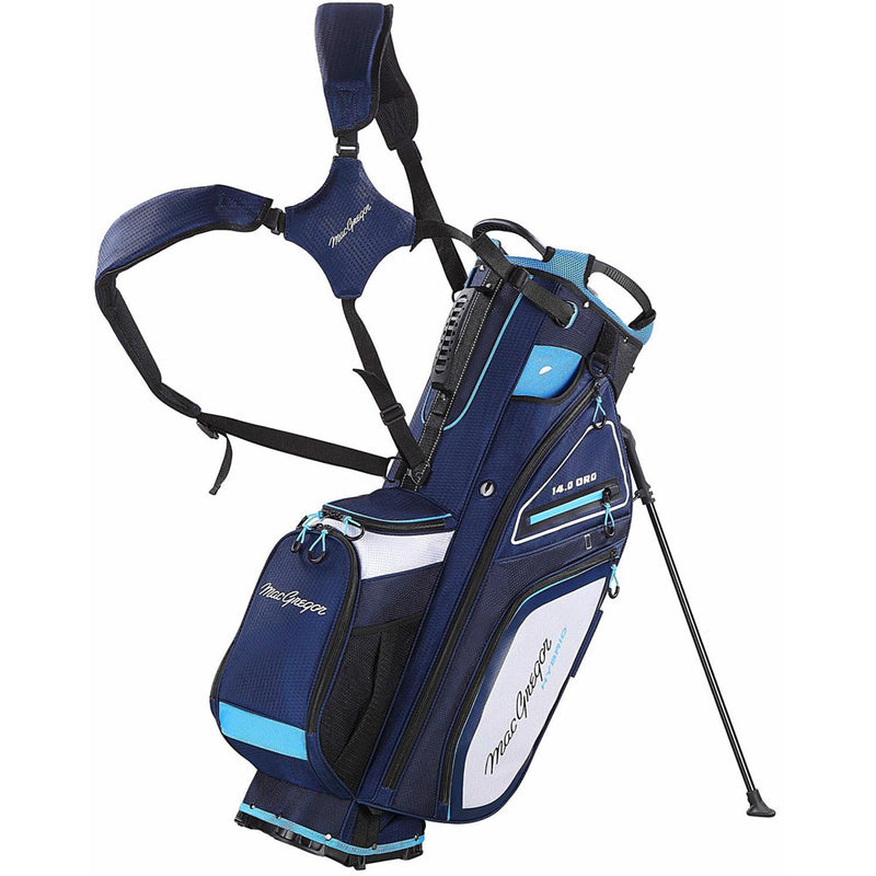 MacGregor Paramount Hybrid 14 Cart/Stand Bag - Navy/Sky