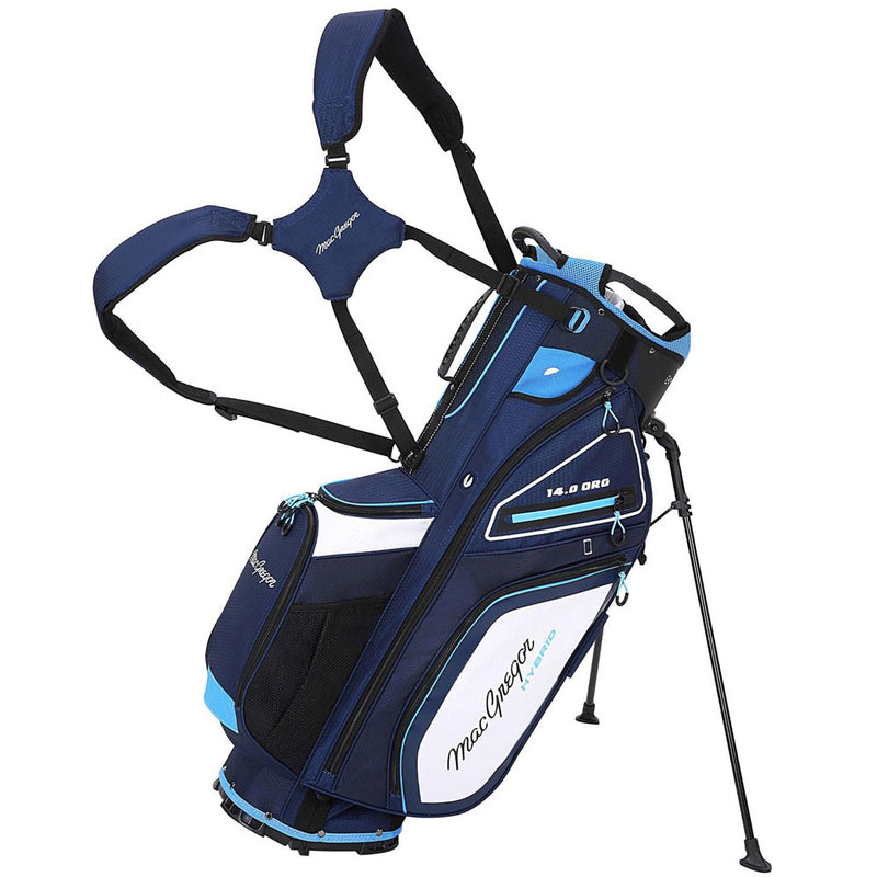 MacGregor Paramount Hybrid 14 Cart/Stand Bag - Navy/Sky