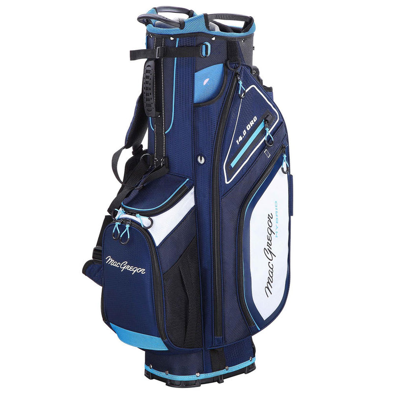 MacGregor Paramount Hybrid 14 Cart/Stand Bag - Navy/Sky