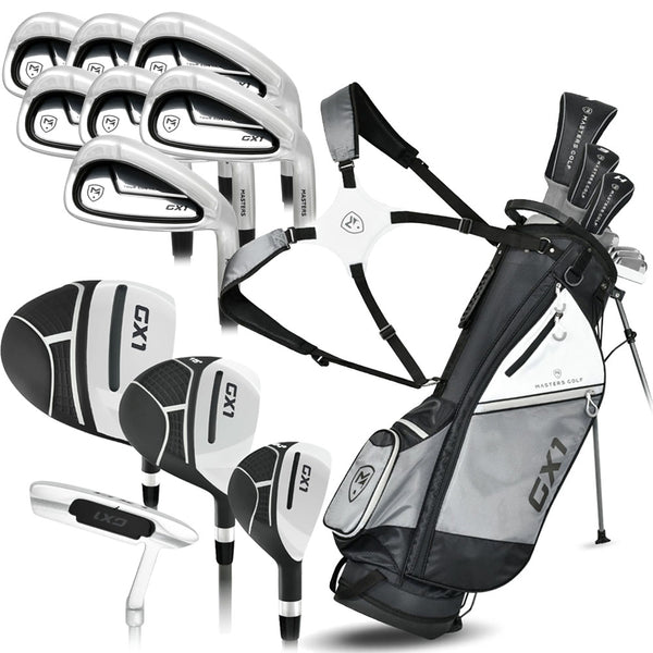 Masters GX1 Reloaded 12-Piece Stand Bag Package Set - Steel