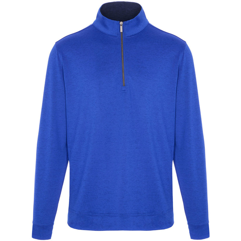 ProQuip Pro Tech Melange 1/2 Zip Pullover - Magnetic Blue