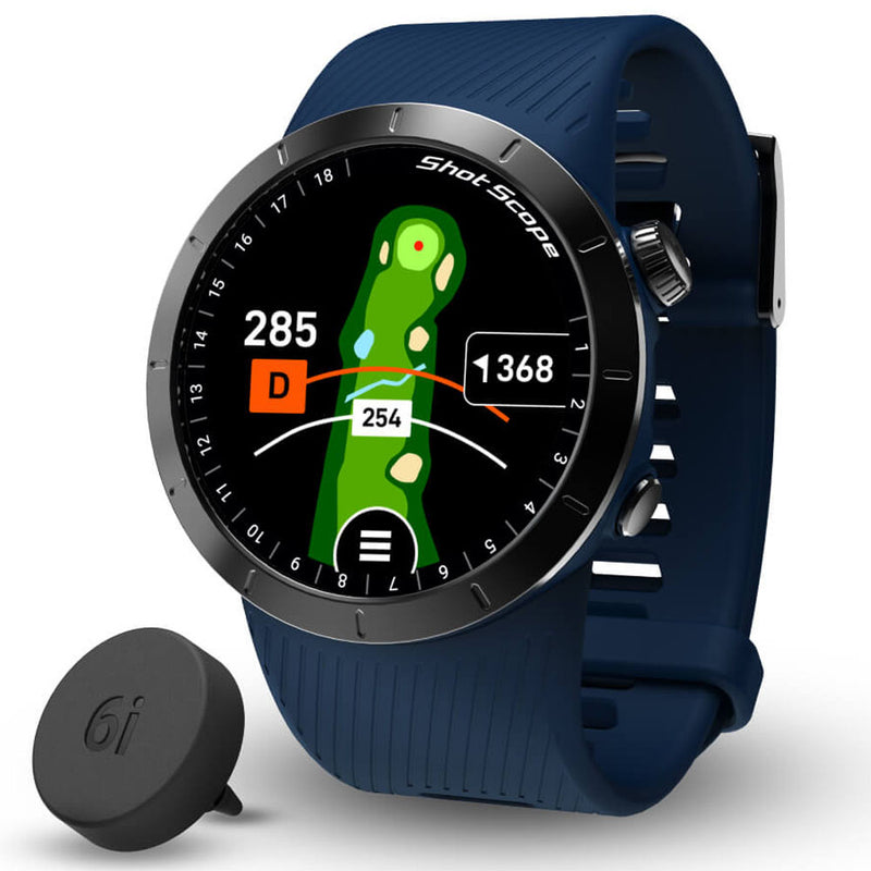 Shot Scope X5 GPS Shot Tracking Watch - Midnight Blue