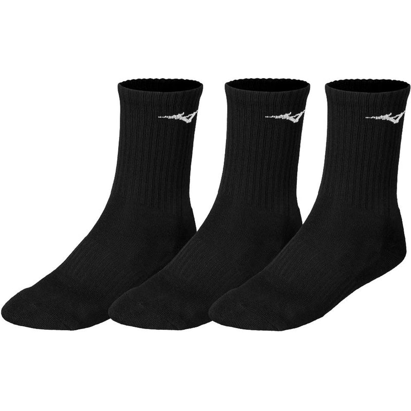 Mizuno Training Socks (3 Pack) - Black