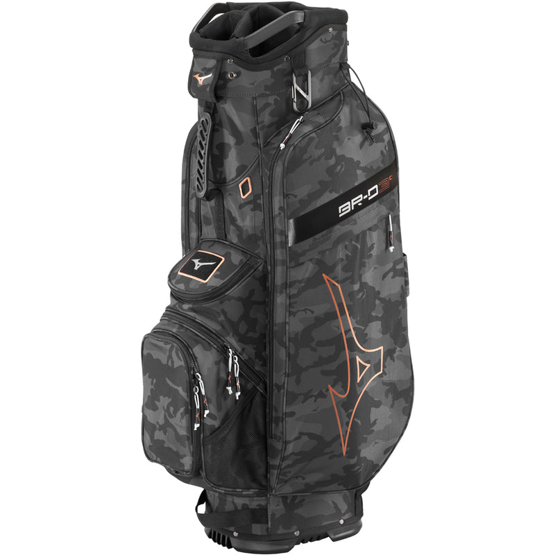 Mizuno BR-D3 Cart Bag - Black Camo/Copper