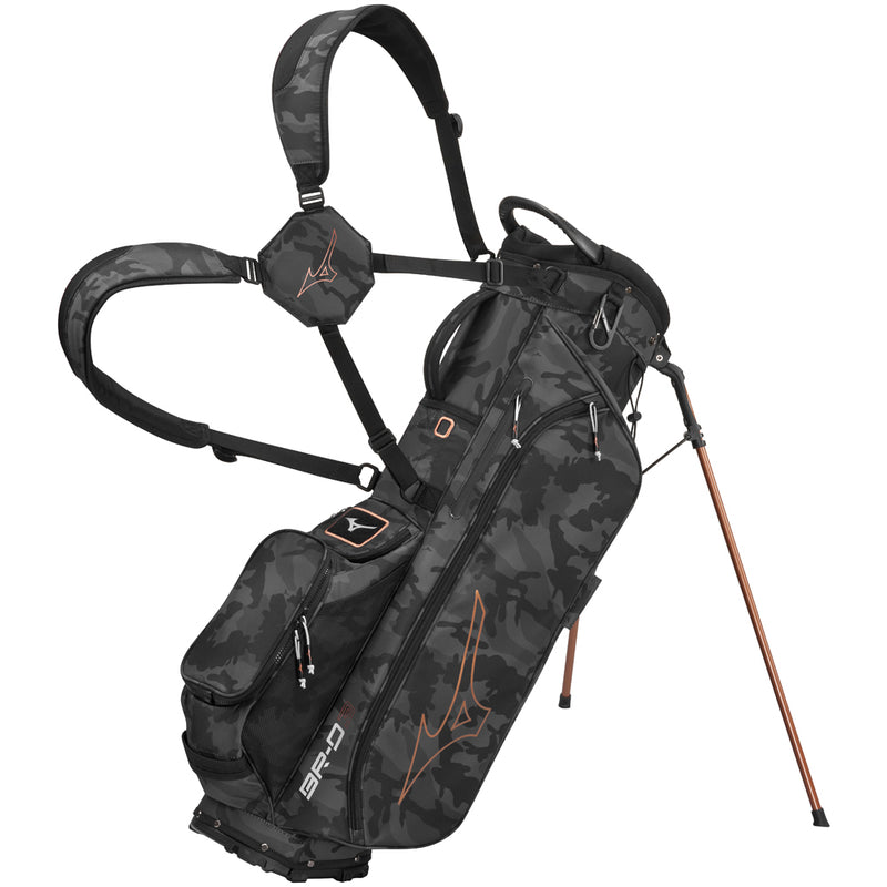 Mizuno BR-D3 Stand Bag - Black Camo/Copper