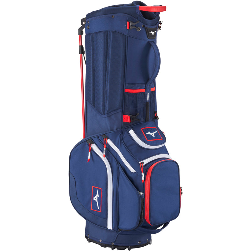 Mizuno BR-DX Stand Bag - Navy/Red