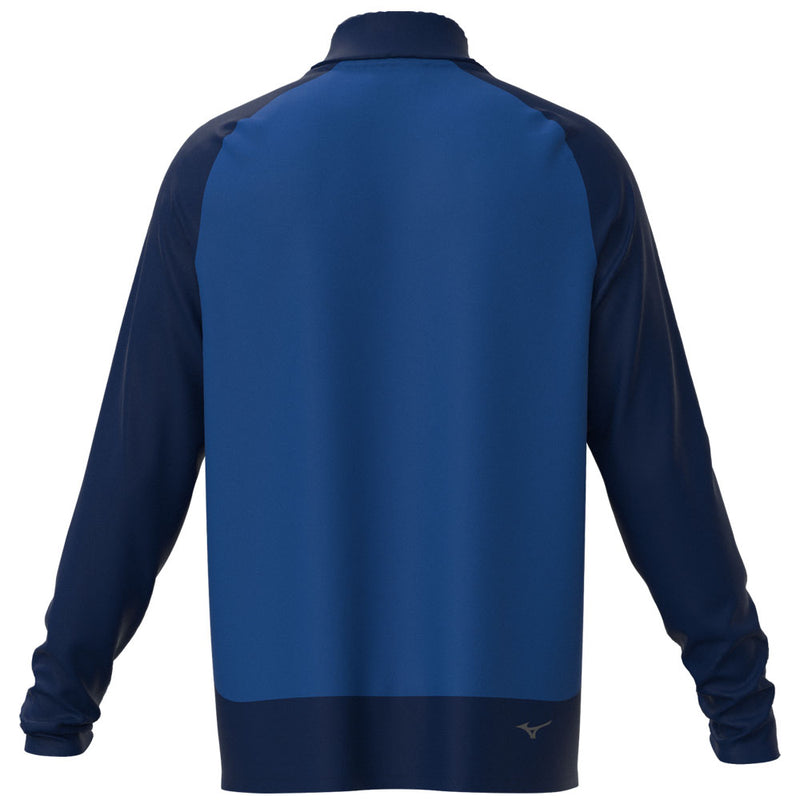 Mizuno Contrast 1/4 Zip Pullover - Navy