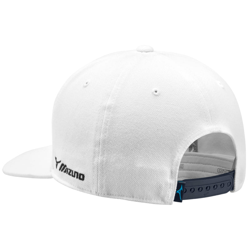 Mizuno Diamond Snapback Cap - White