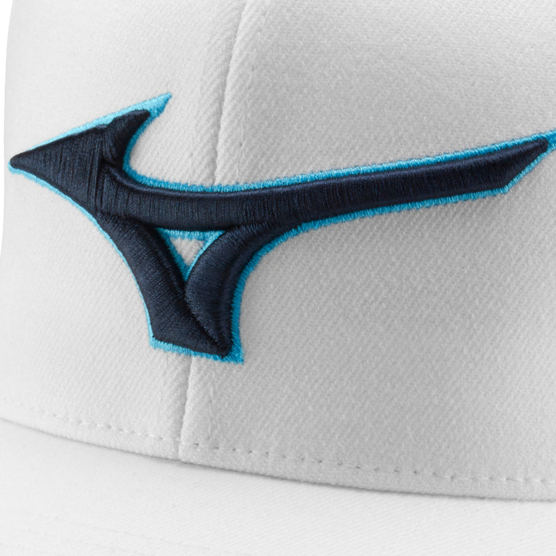 Mizuno Diamond Snapback Cap - White