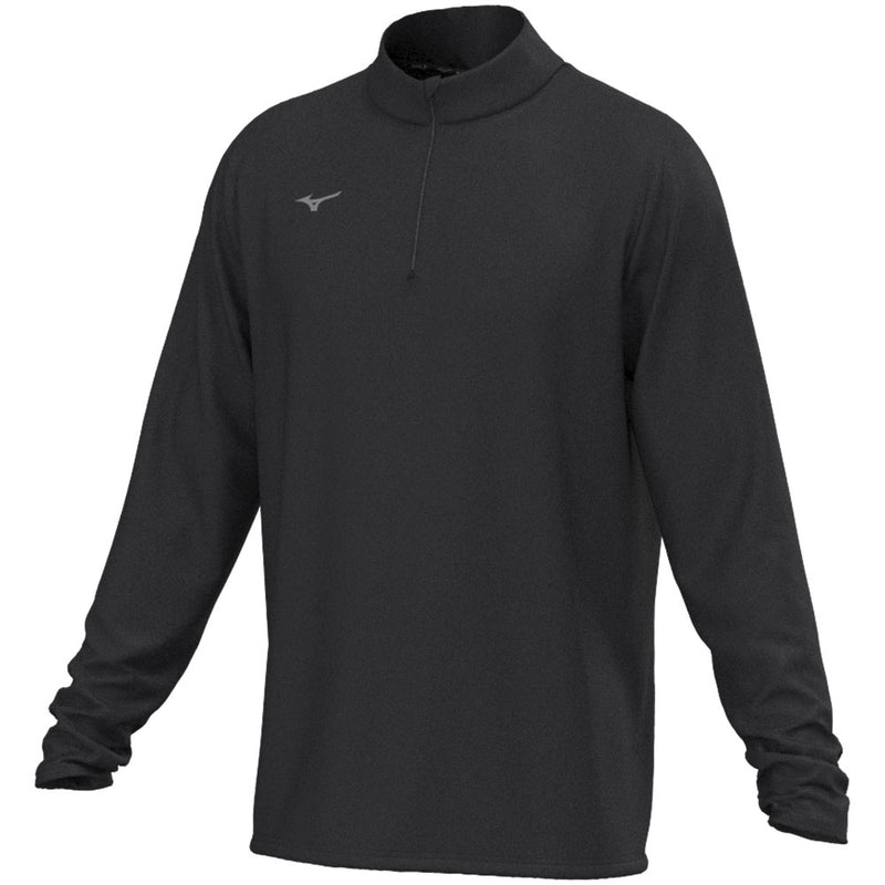 Mizuno Drop 1/4 Zip Pullover - Black