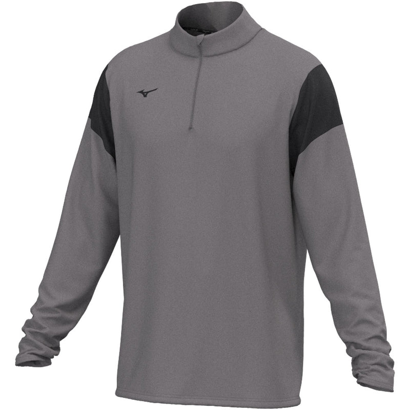 Mizuno Drop 1/4 Zip Pullover - Charcoal