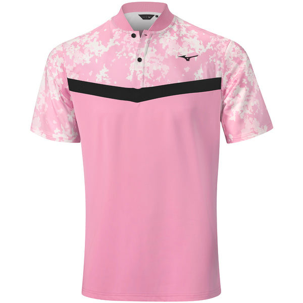 Mizuno Floral GC Polo Shirt - Lilac Sachet