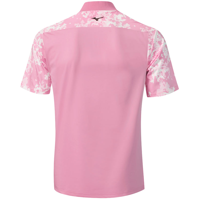 Mizuno Floral GC Polo Shirt - Lilac Sachet