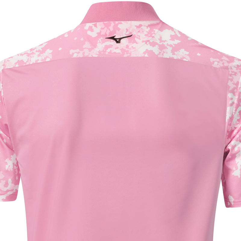 Mizuno Floral GC Polo Shirt - Lilac Sachet