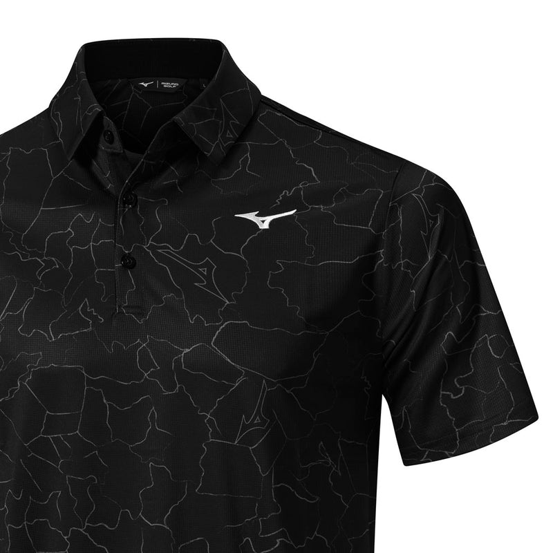 Mizuno Fragma Polo Shirt - Black