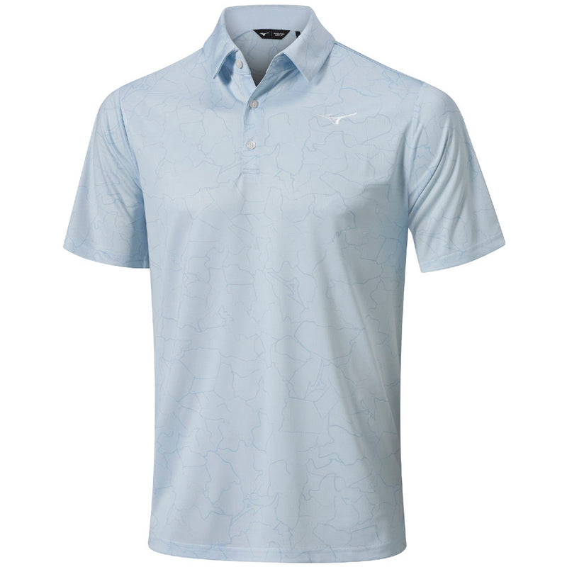 Mizuno Fragma Polo Shirt - Ice Water