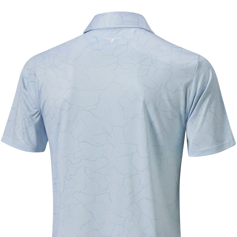 Mizuno Fragma Polo Shirt - Ice Water