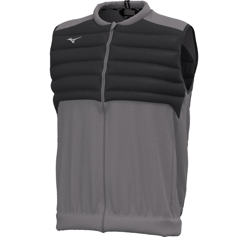 Mizuno Hybrid Bomber Gilet - Charcoal