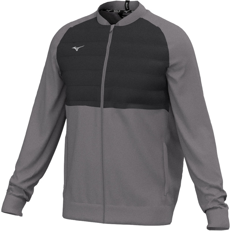 Mizuno Hybrid Bomber Jacket - Charcoal