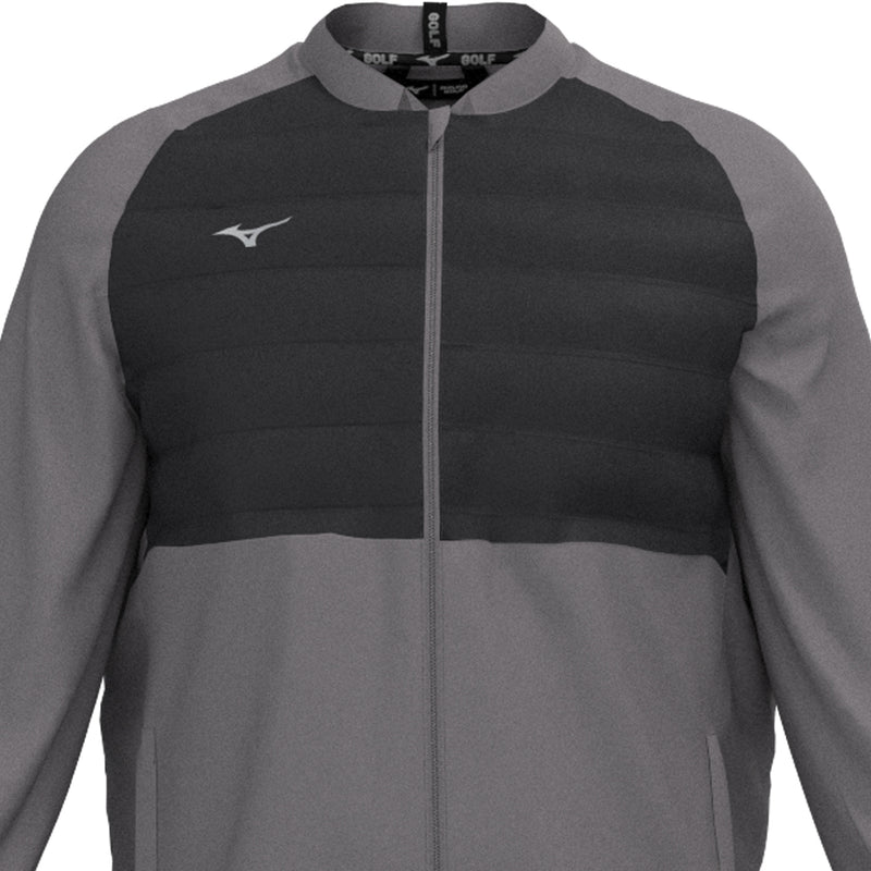 Mizuno Hybrid Bomber Jacket - Charcoal