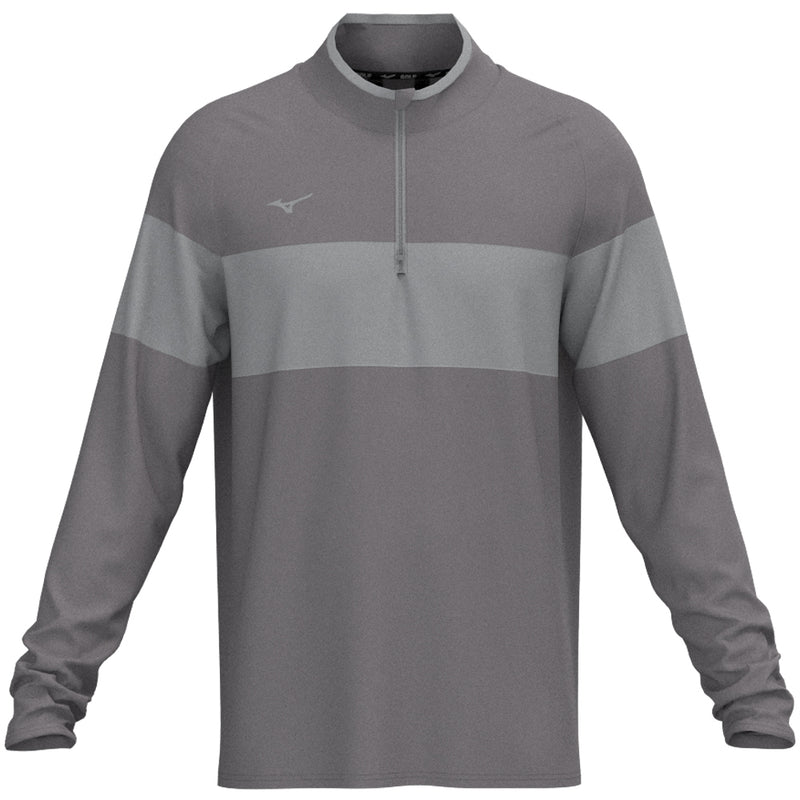 Mizuno Link 1/4 Zip Pullover - Charcoal