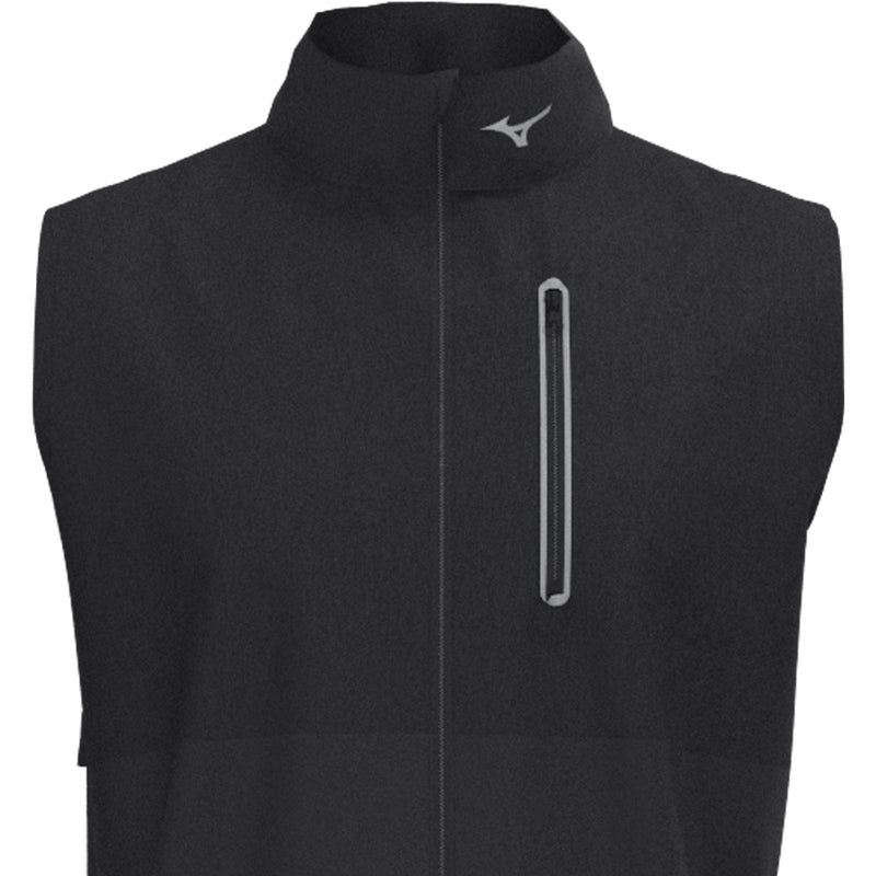 Mizuno Melange Reflect Gilet - Black