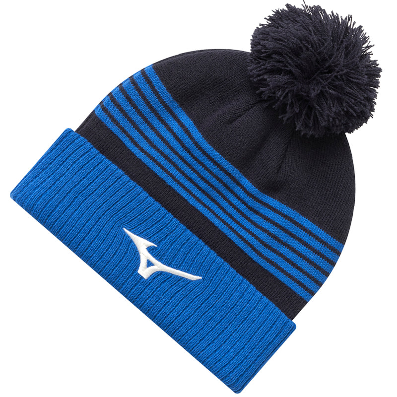 Mizuno Pom Beanie - Navy