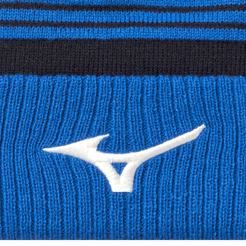 Mizuno Pom Beanie - Navy