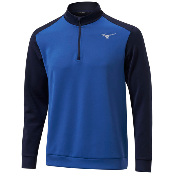 Mizuno RB 1/4 Zip Pullover - Blue