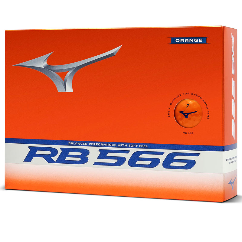 Mizuno RB566 Golf Balls - Orange - 12 Pack