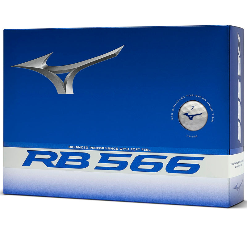 Mizuno RB566 Golf Balls - White - 12 Pack