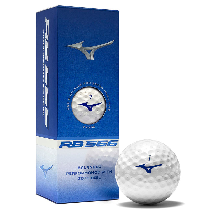 Mizuno RB566 Golf Balls - White - 12 Pack