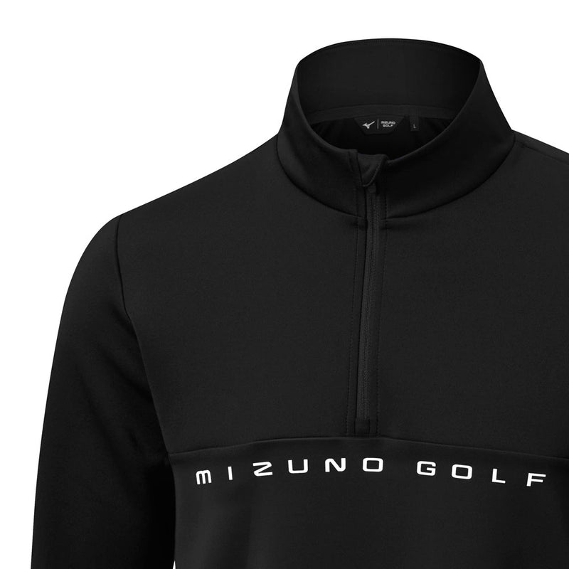 Mizuno Trace 1/4 Zip Pullover - Black