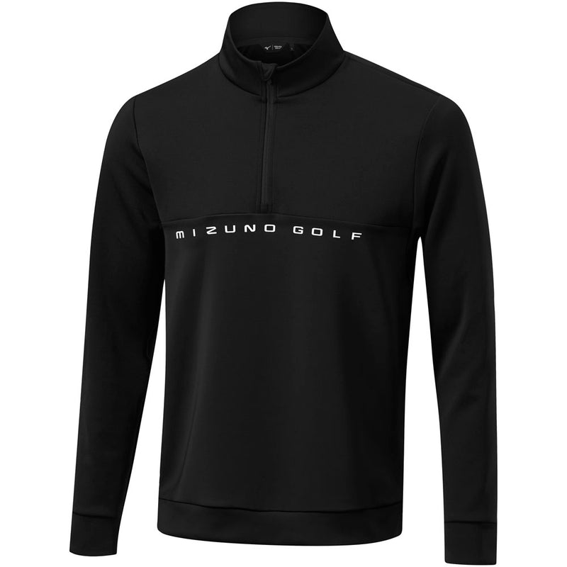 Mizuno Trace 1/4 Zip Pullover - Black