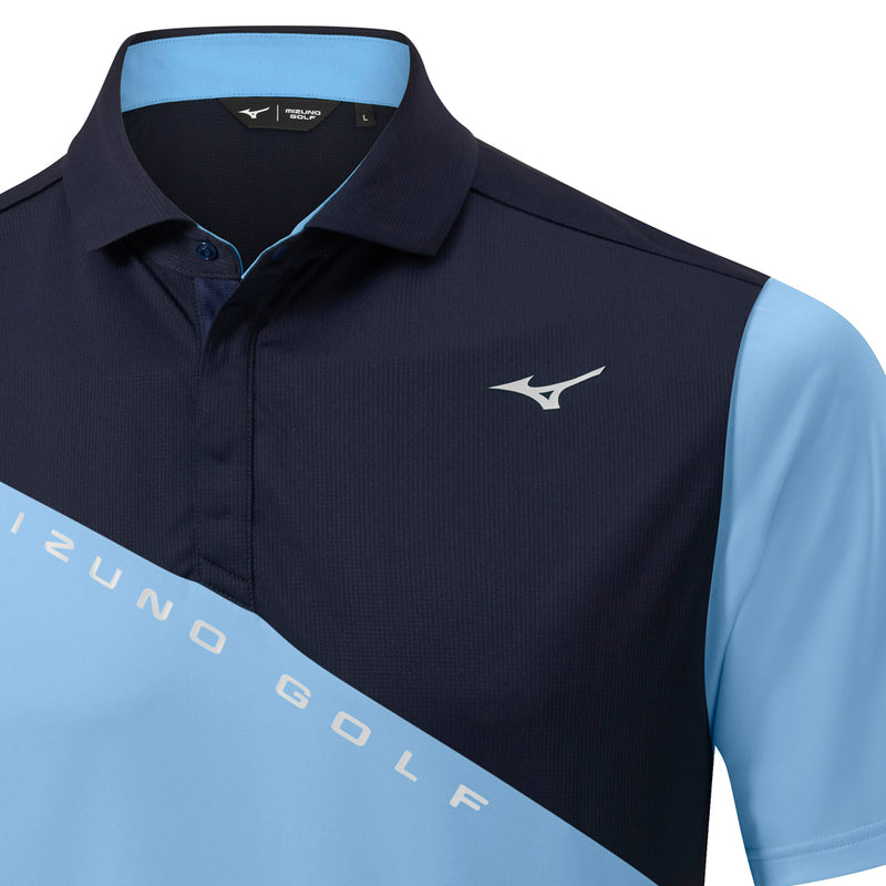 Mizuno Trace Polo Shirt - Air Blue