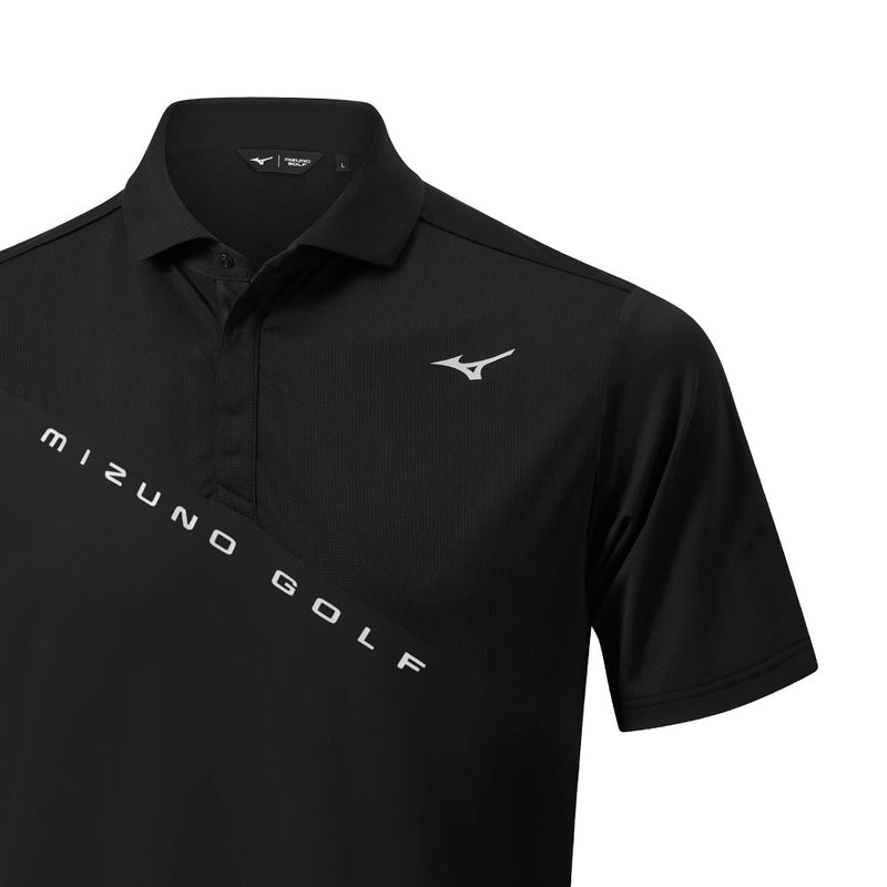 Mizuno Trace Polo Shirt - Black