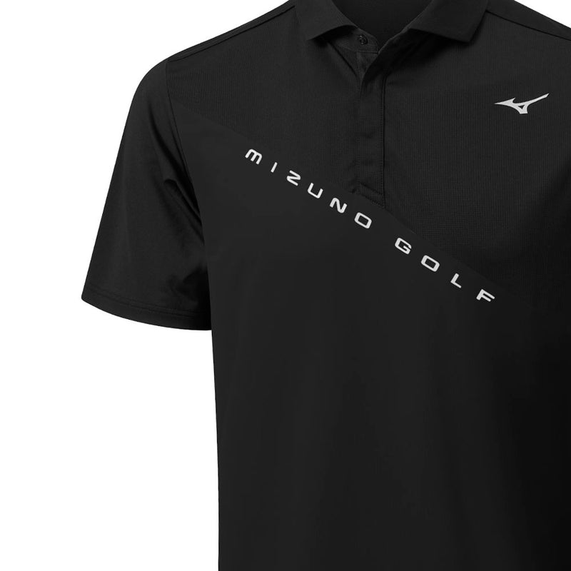 Mizuno Trace Polo Shirt - Black