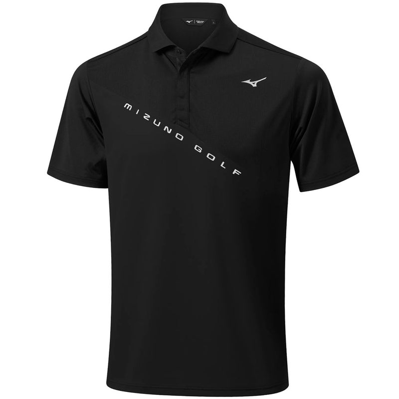 Mizuno Trace Polo Shirt - Black