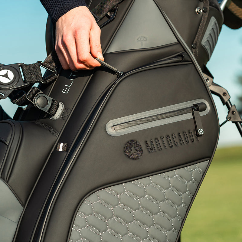 Motocaddy EliteFLEX Hybrid Stand Bag - Charcoal/Black