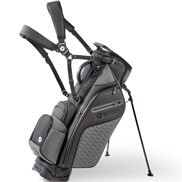 Motocaddy EliteFLEX Hybrid Stand Bag - Charcoal/Black