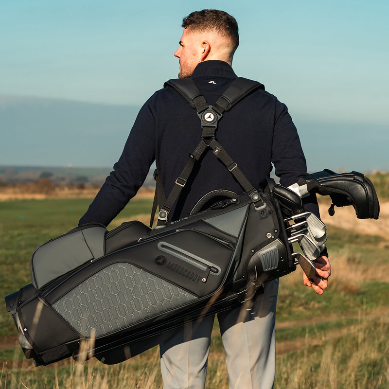 Motocaddy EliteFLEX Hybrid Stand Bag - Charcoal/Black