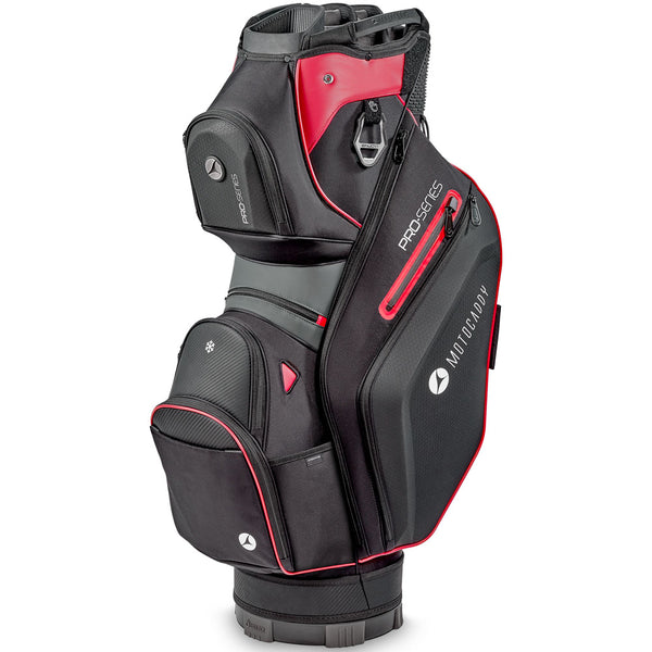 Motocaddy Pro Series Cart Bag - Black/Red