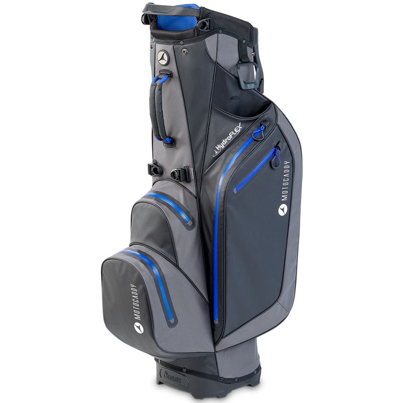 Motocaddy Hydroflex Waterproof Stand Bag - Charcoal/Blue