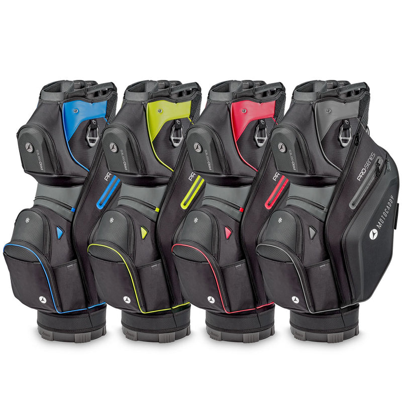 Motocaddy Pro Series Cart Bag - Black/Lime