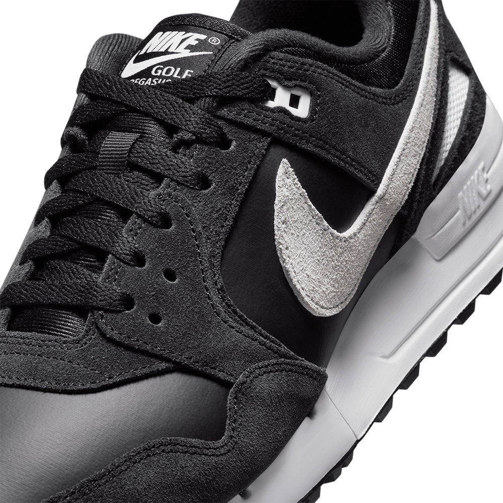 Nike Air Pegasus 89 G Spikeless Waterproof Shoes Black White Black