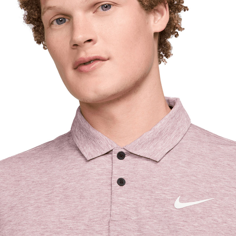 Nike Dri-FIT Tour Polo Shirt - Burgundy Crush/White