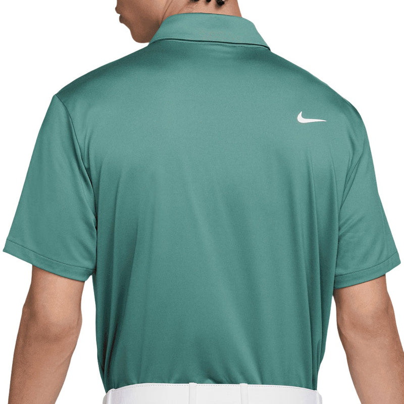 Nike Dri-FIT Tour Solid Polo Shirt - Bicoastal/White