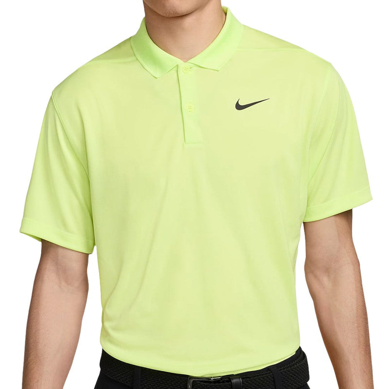 Nike Dri-FIT Victory Polo Shirt - Light Lemon Twist/Black