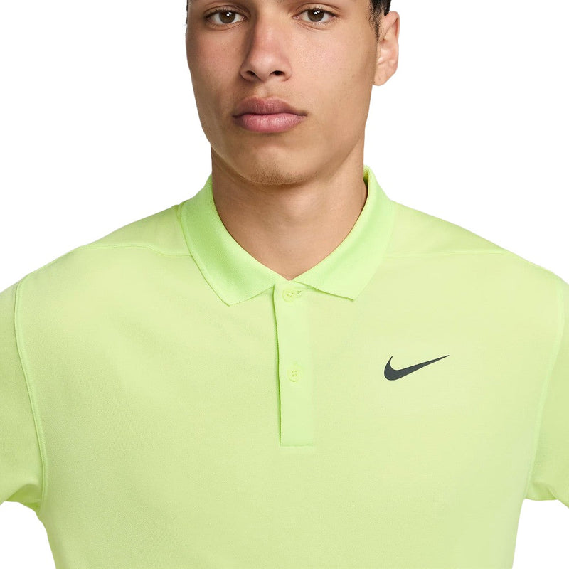 Nike Dri-FIT Victory Polo Shirt - Light Lemon Twist/Black