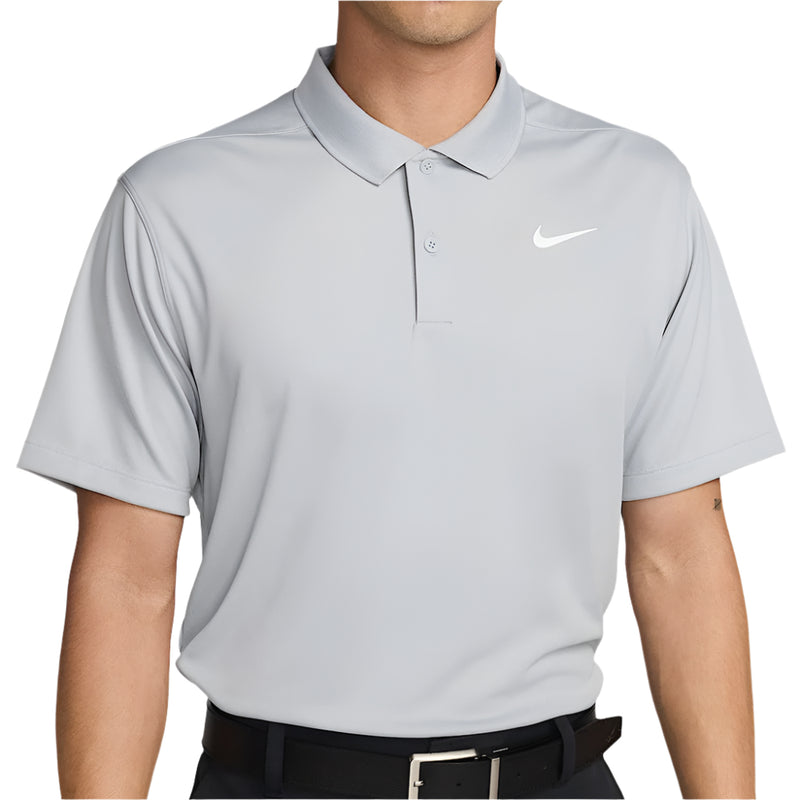 Nike Dri-FIT Victory Polo Shirt - Wolf Grey/White